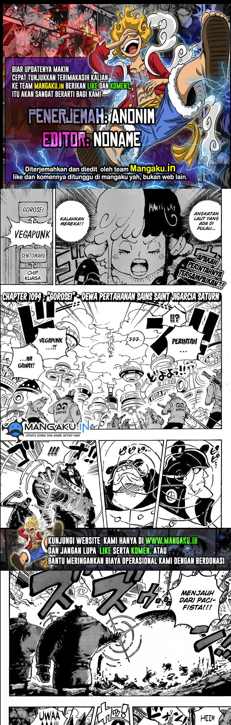 Komik One Piece Chapter 1094 gambar nomor 1