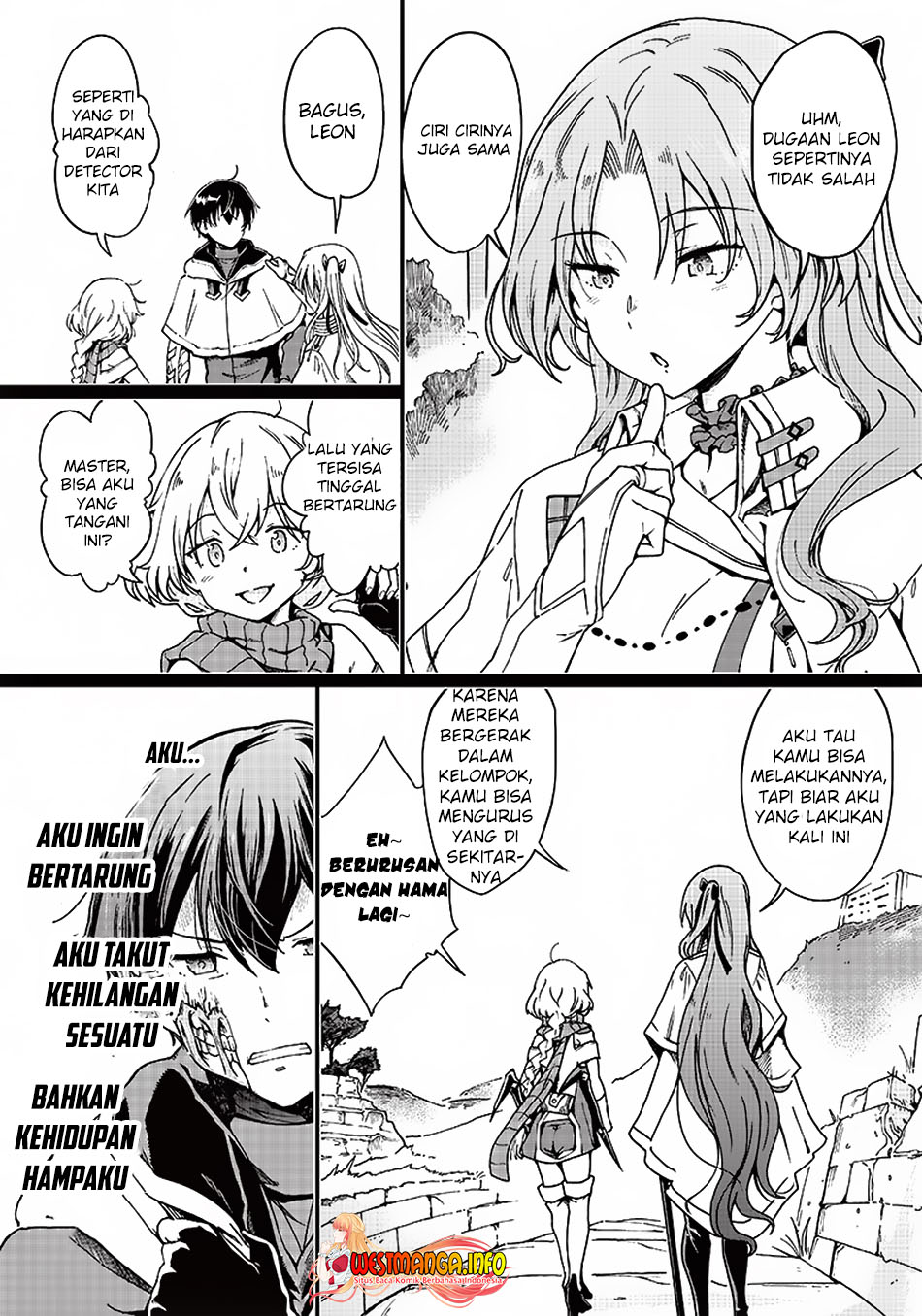 Ghoul ga Sekai wo Sukutta Koto wo Watashi dake ga shitteiru Chapter 04 Gambar 13