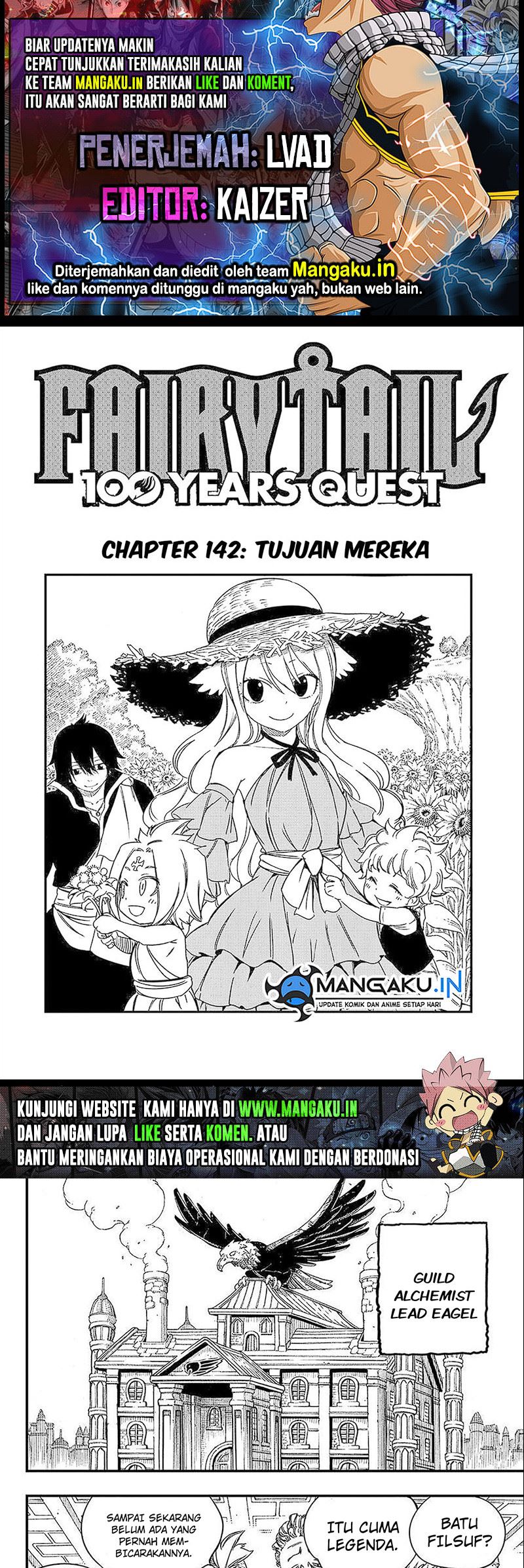 Komik Fairy Tail: 100 Years Quest Chapter 142 gambar nomor 1