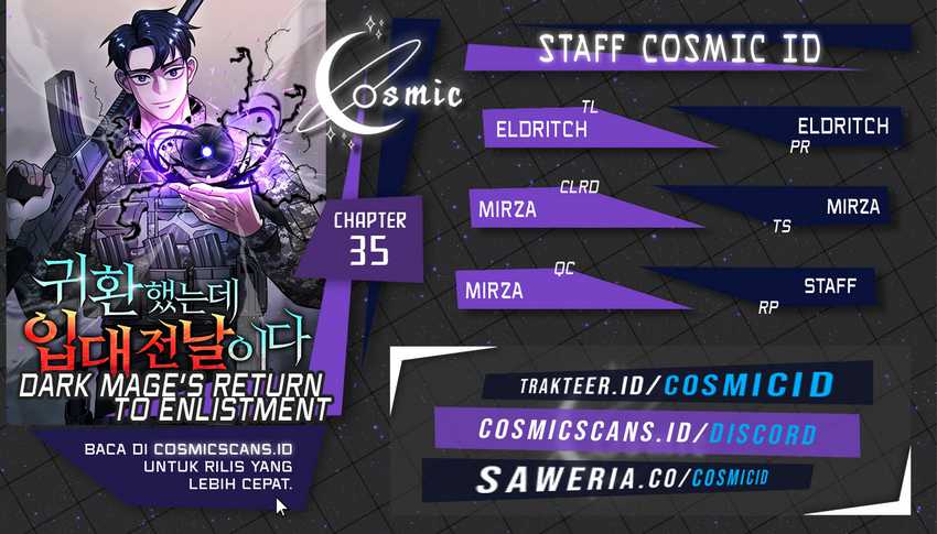 Komik The Dark Mage’s Return to Enlistment Chapter 35 gambar nomor 1