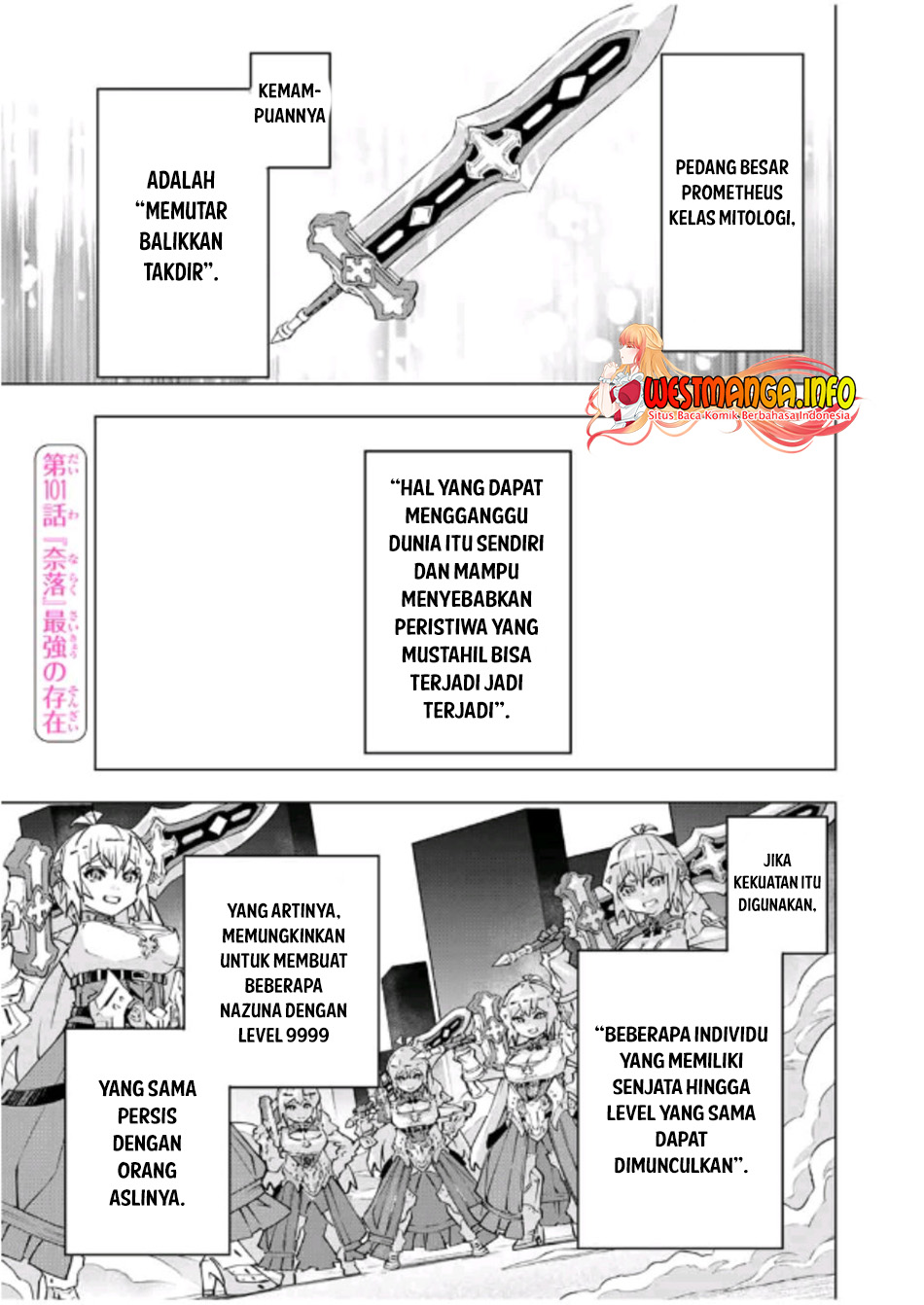 Manga My Gift LVL 9999 Unlimited Gacha Chapter 101 gambar nomor 2