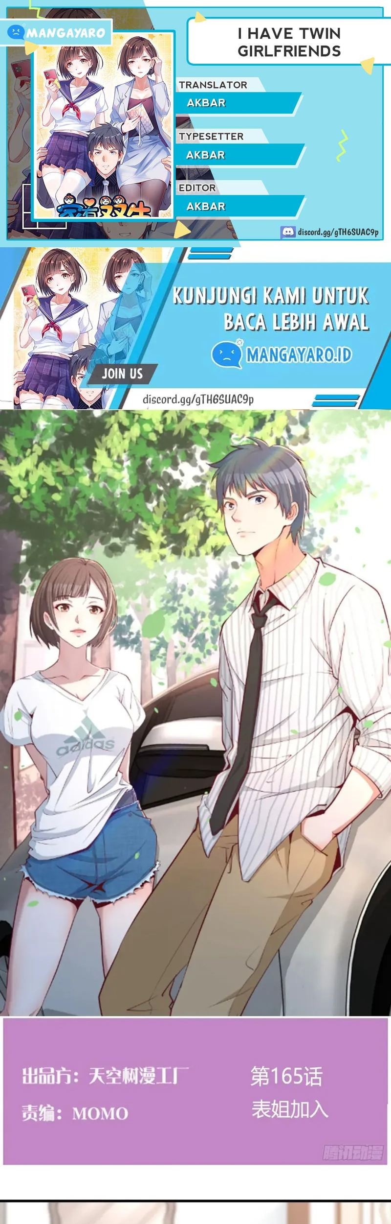 Komik I Have Twin Girlfriends Chapter 165 gambar nomor 1
