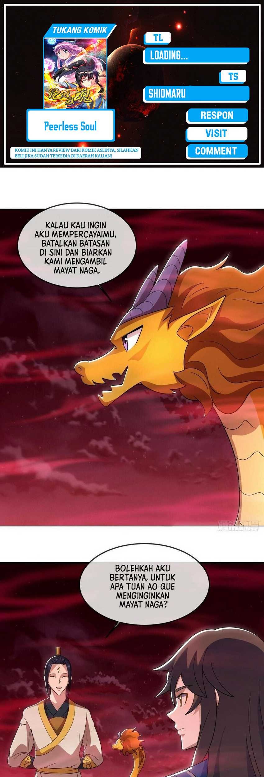 Komik Peerless Soul Chapter 553 gambar nomor 1