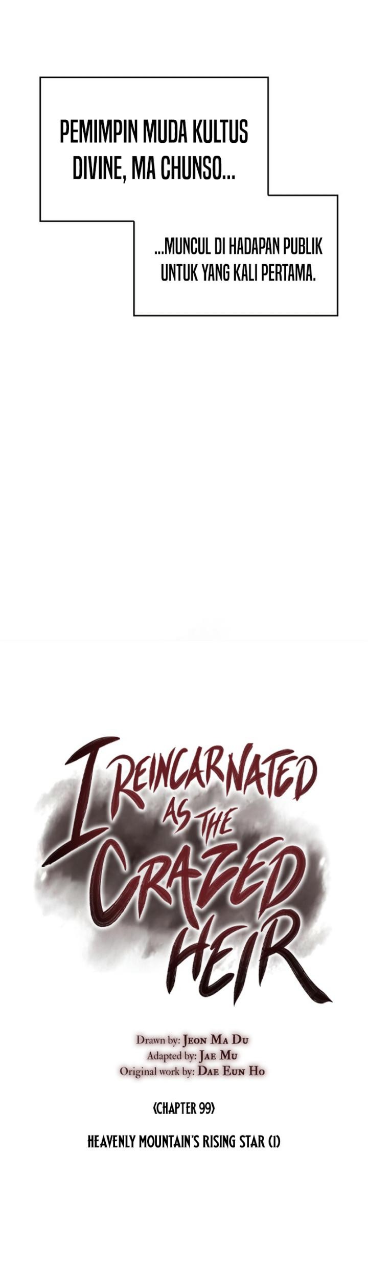 I Reincarnated As The Crazed Heir Chapter 99 Gambar 56