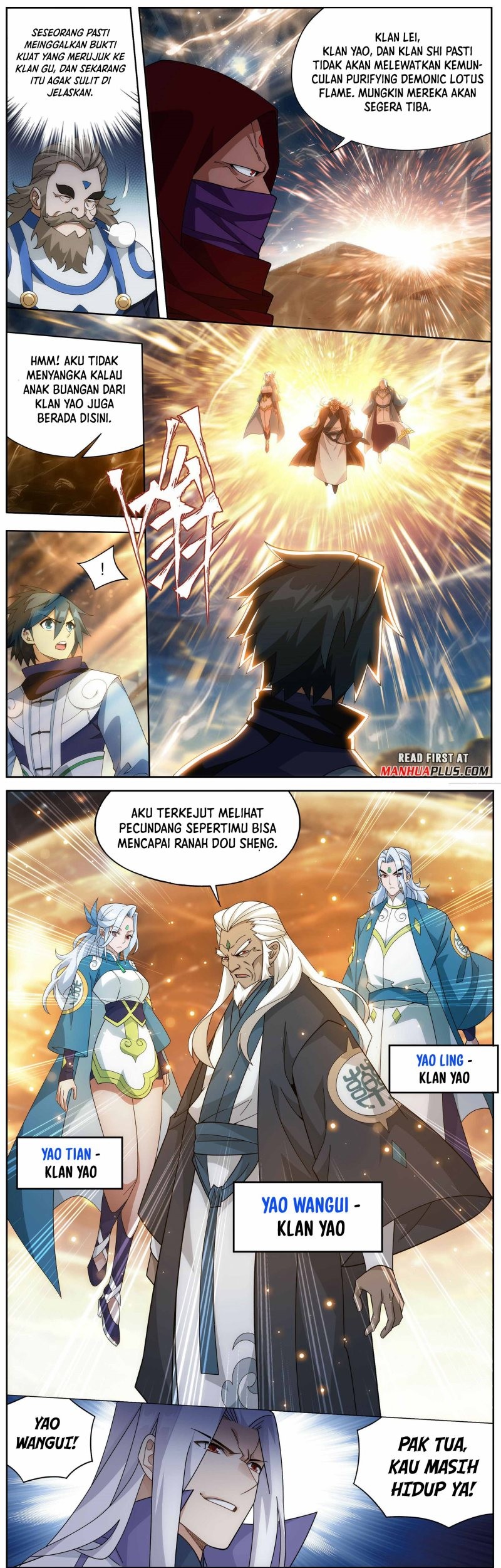 Battle Through the Heavens Chapter 415 Gambar 16