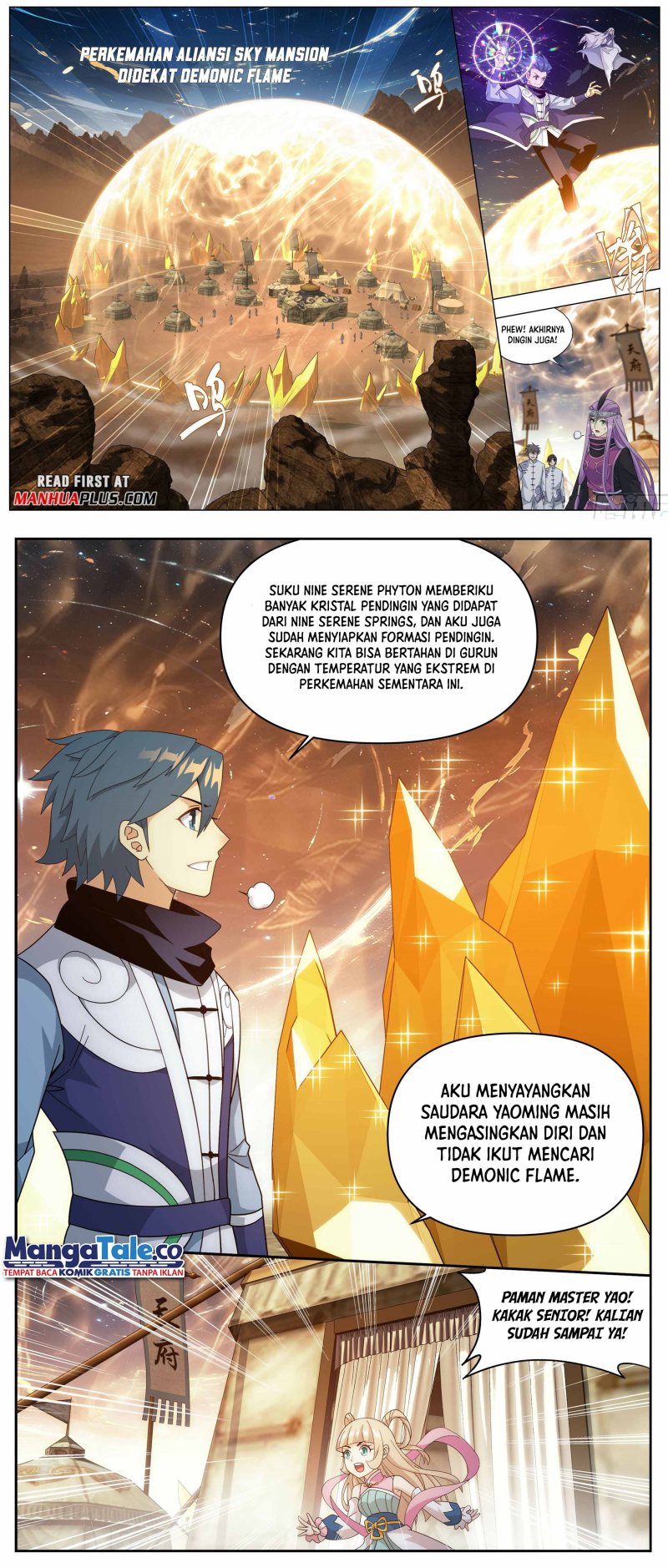 Battle Through the Heavens Chapter 415 Gambar 8