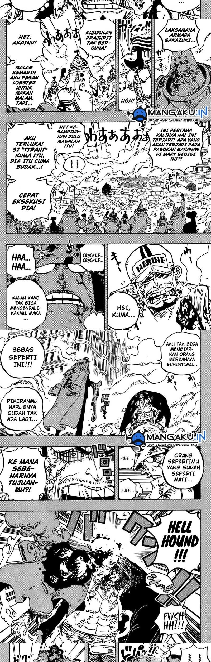 One Piece Chapter 1092 Gambar 3