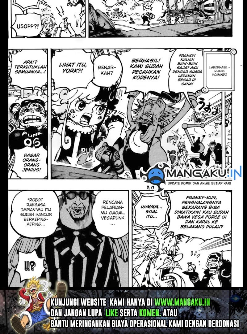 One Piece Chapter 1092 Gambar 9