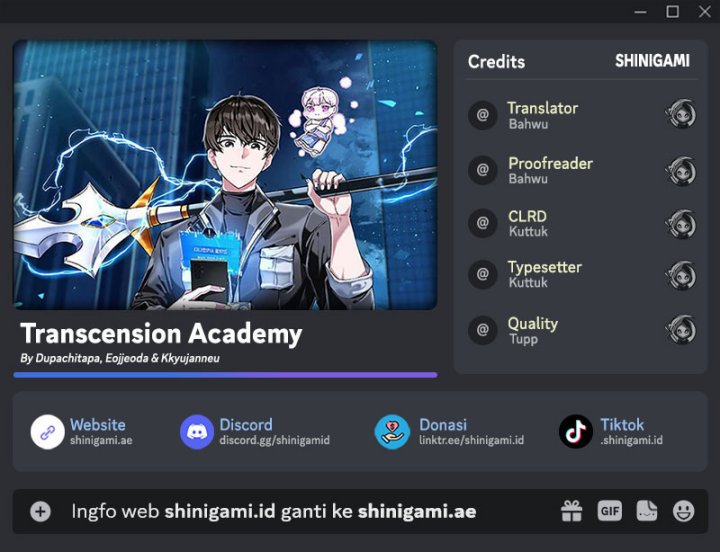 Komik Transcension Academy Chapter 75 gambar nomor 1
