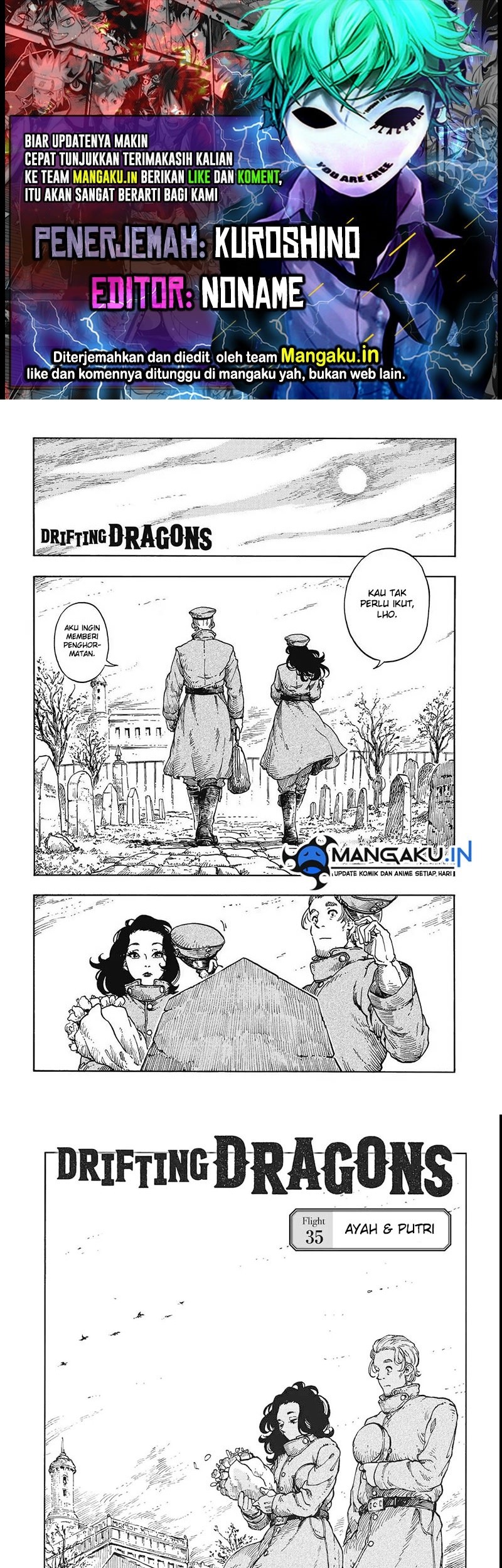 Komik Kuutei Dragons Chapter 35 gambar nomor 1