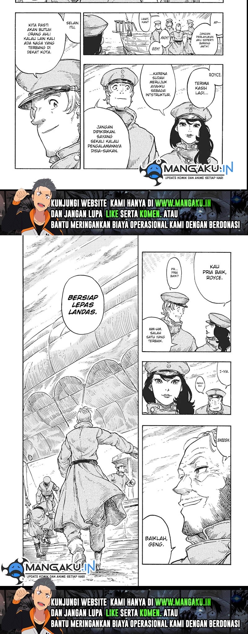 Kuutei Dragons Chapter 35 Gambar 15
