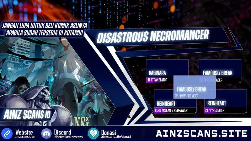 Komik Disastrous Necromancer Chapter 20 gambar nomor 1