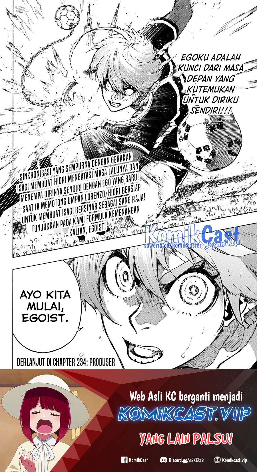 Blue Lock Chapter 233 Gambar 19