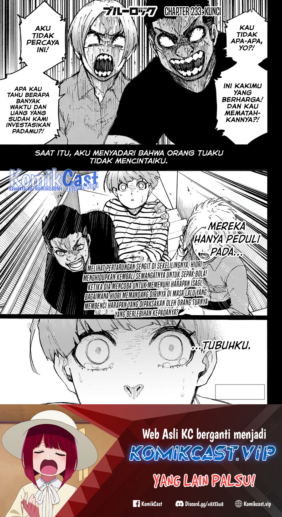 Manga Blue Lock Chapter 233 gambar nomor 2