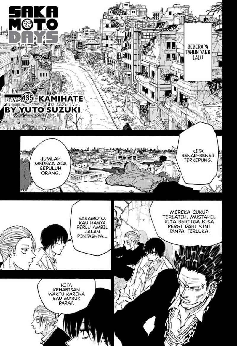 Manga Sakamoto Days Chapter 135 gambar nomor 2