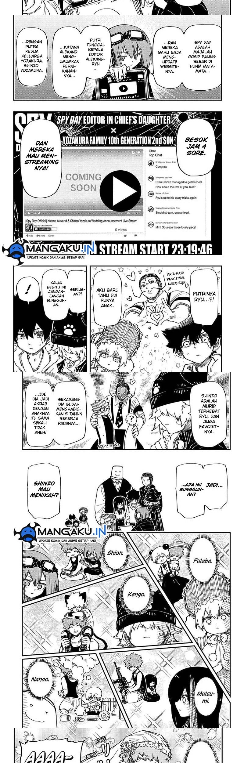 Mission: Yozakura Family Chapter 194 Gambar 3