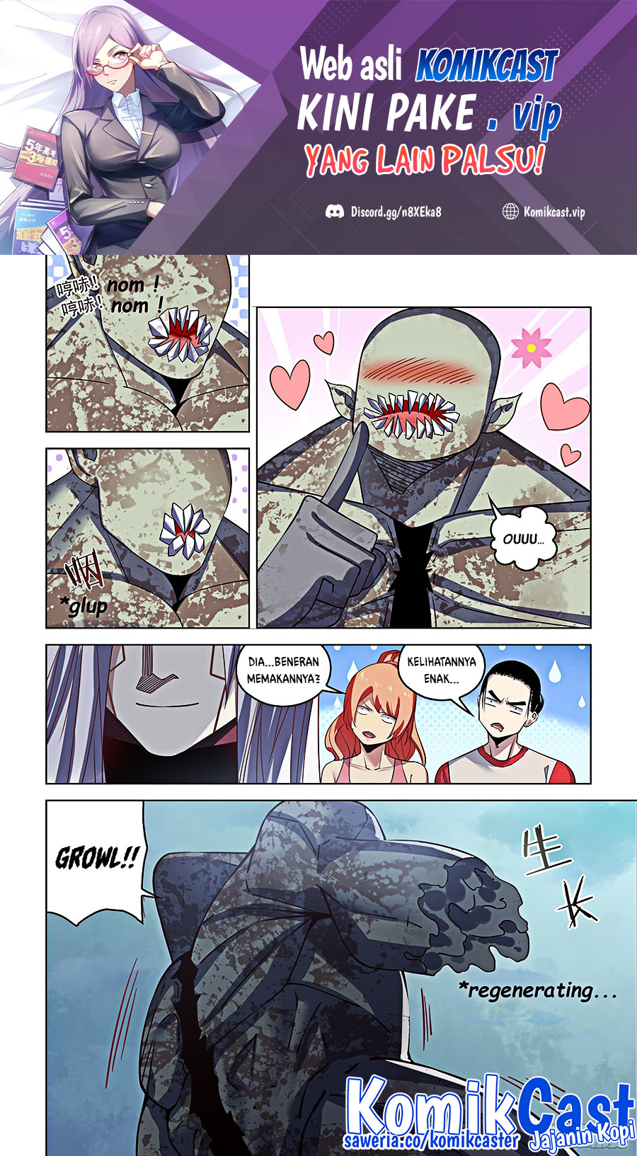 Komik The Last Human Chapter 523 gambar nomor 1