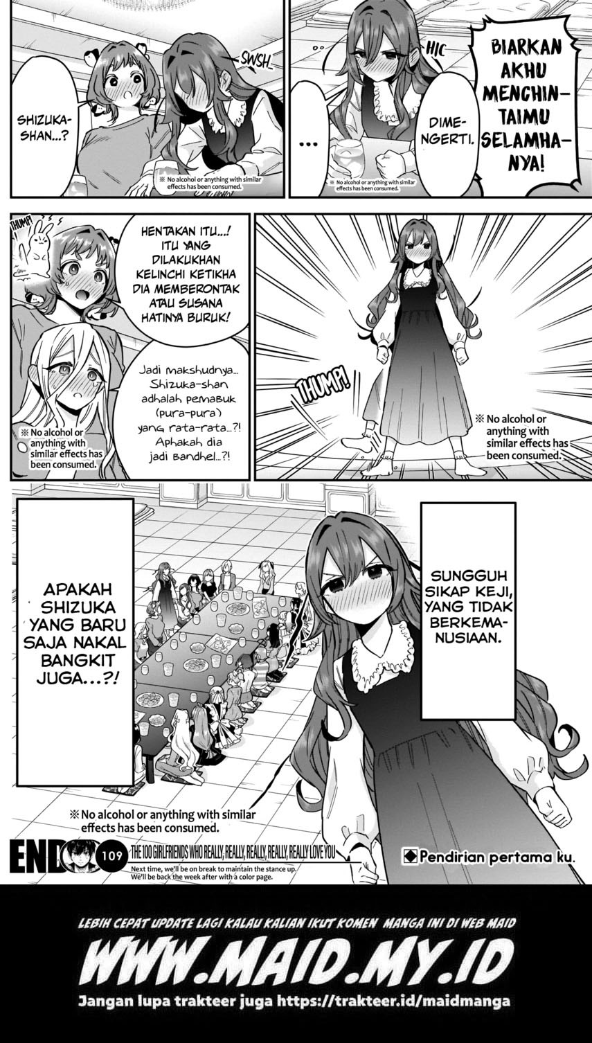 Kimi no Koto ga Dai Dai Dai Dai Daisuki na 100-ri no Kanojo Chapter 109 Gambar 21