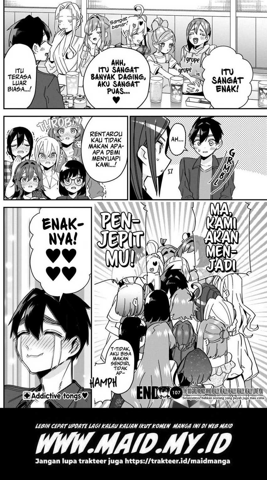 Kimi no Koto ga Dai Dai Dai Dai Daisuki na 100-ri no Kanojo Chapter 107 Gambar 20