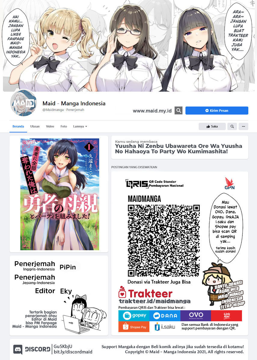 Manga Yuusha ni Zenbu Ubawareta Ore wa Yuusha no Hahaoya to Party wo Kumimashita! Chapter 09 gambar nomor 2