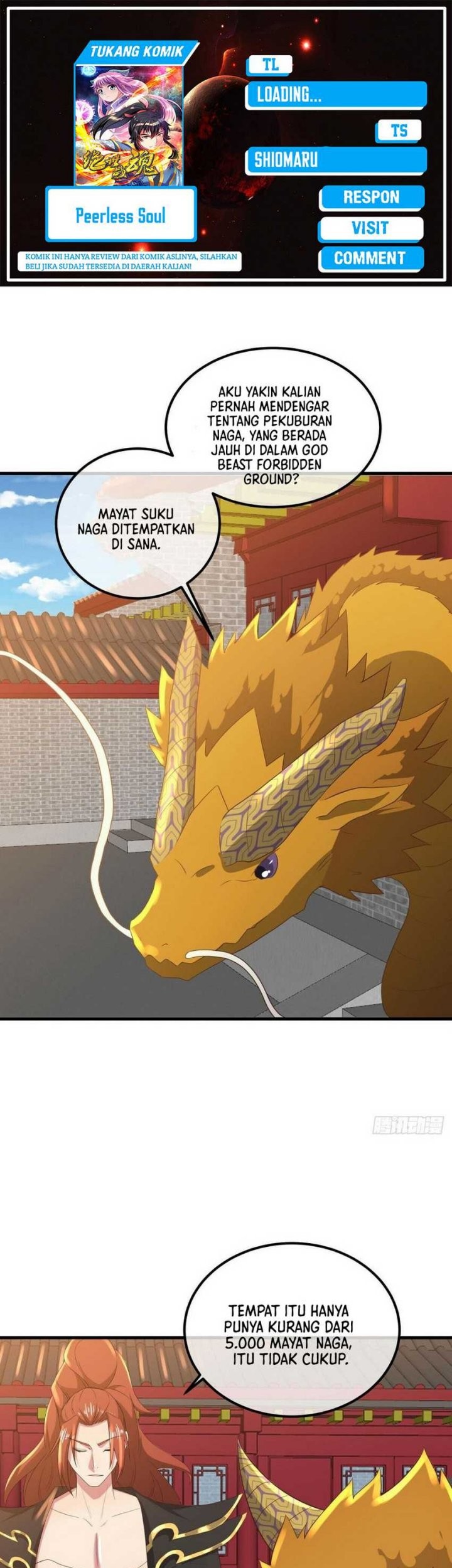 Komik Peerless Soul Chapter 539 gambar nomor 1