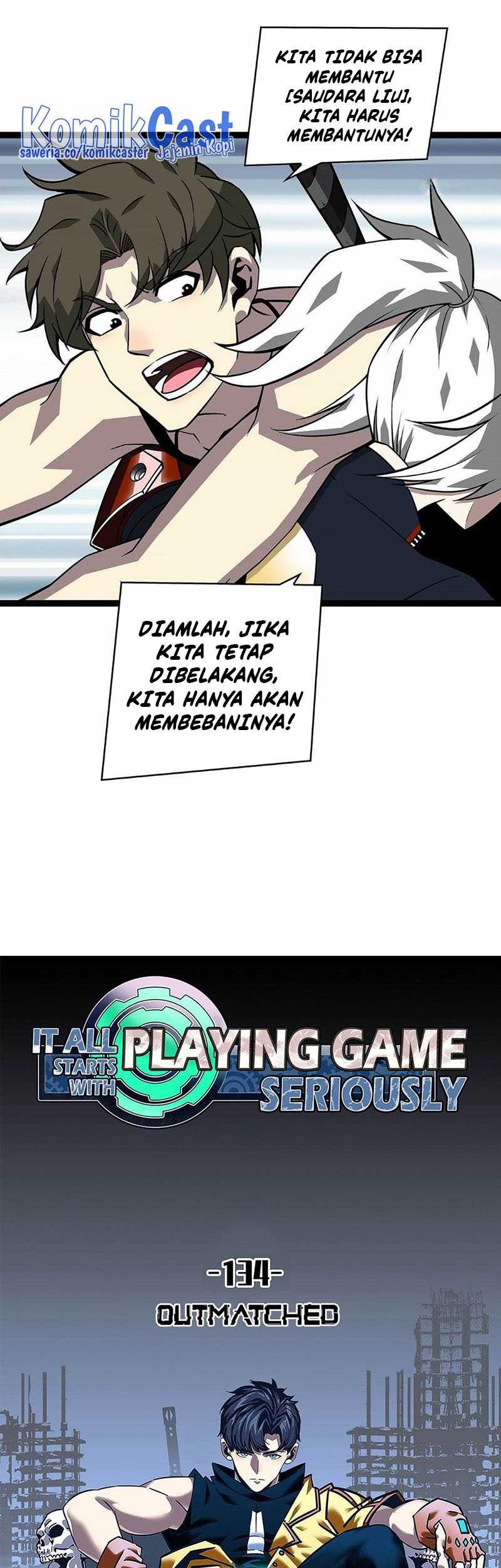 It all starts with playing game seriously Chapter 134 Gambar 10