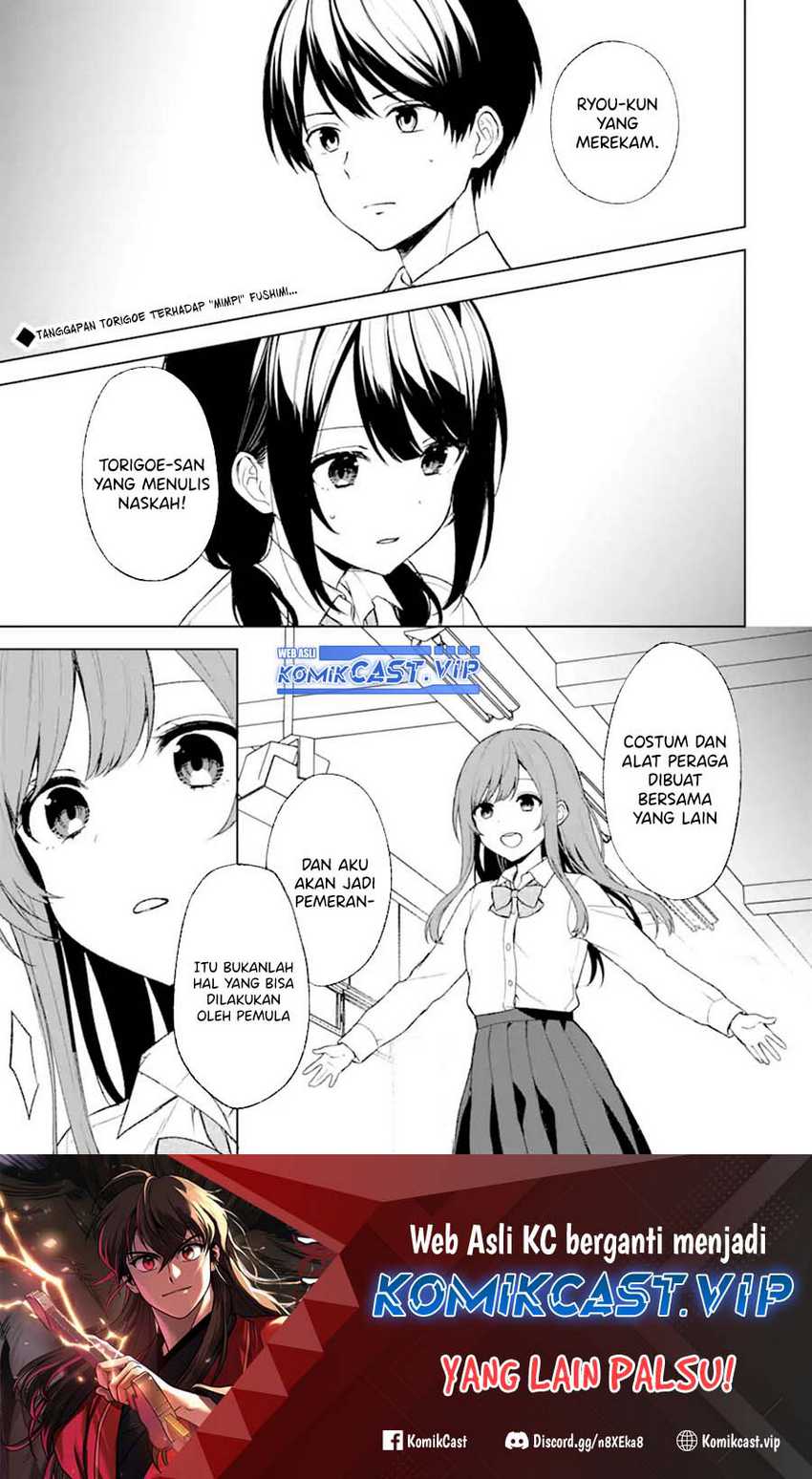 Manga Chikan Saresou ni Natteiru S-kyuu Bishoujo wo Tasuketara Tonari no Seki no Osanajimi datta Chapter 48 gambar nomor 2