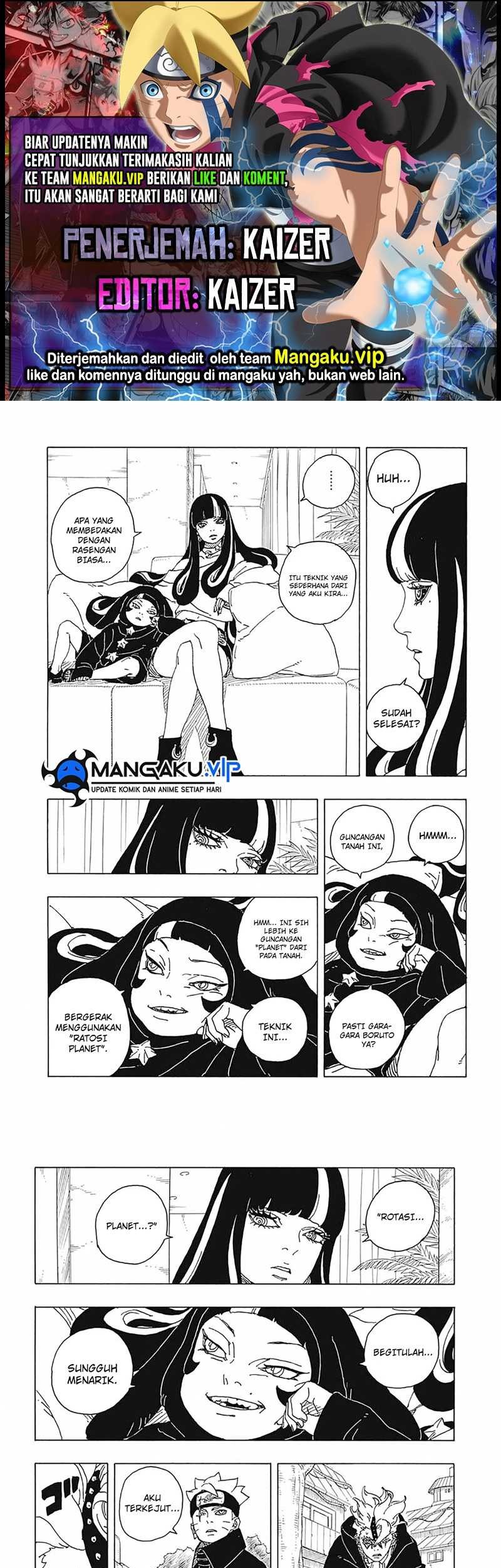 Boruto: Two Blue Vortex Chapter 03 Gambar 13