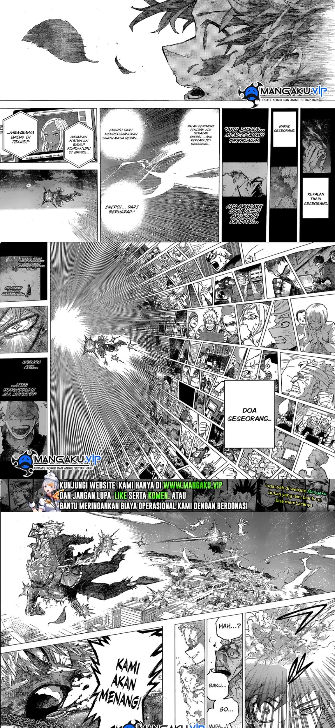 Boku no Hero Academia Chapter 404 Gambar 6