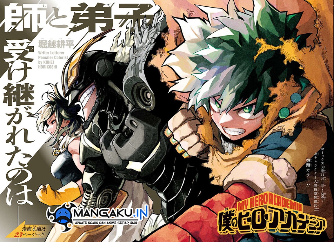 Manga Boku no Hero Academia Chapter 403 gambar nomor 2