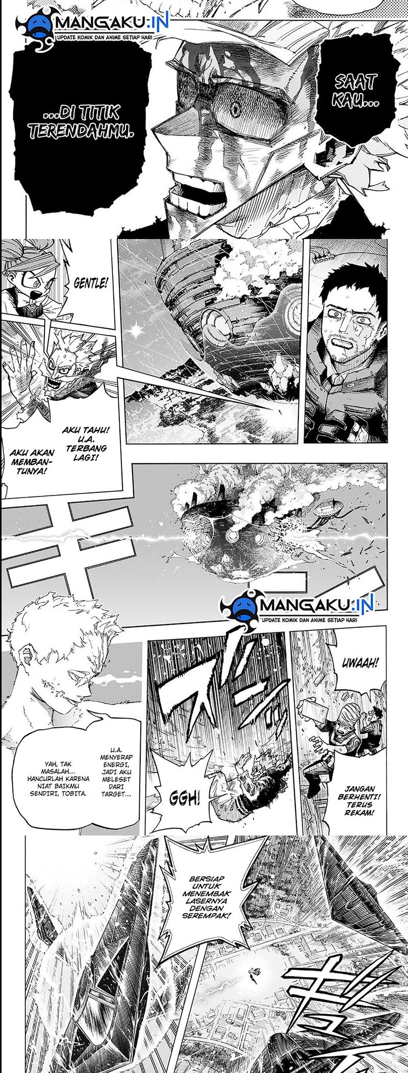 Boku no Hero Academia Chapter 403 Gambar 5
