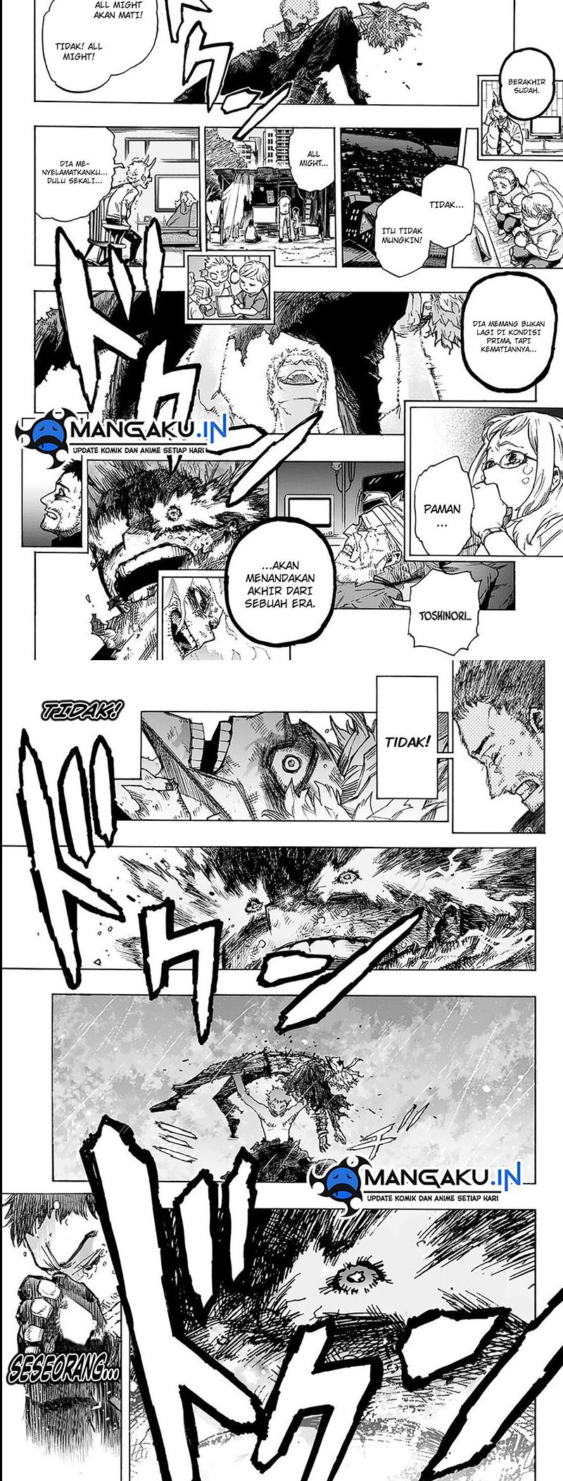 Boku no Hero Academia Chapter 403 Gambar 7