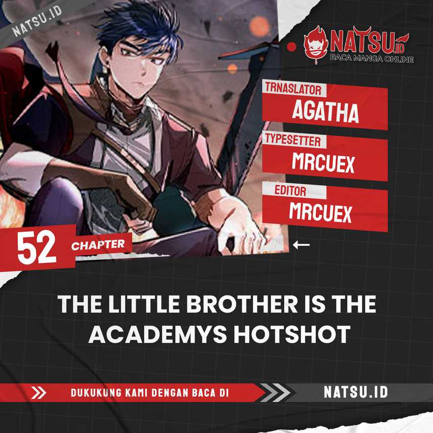 Komik The Little Brother Is the Academy’s Hotshot Chapter 52 gambar nomor 1