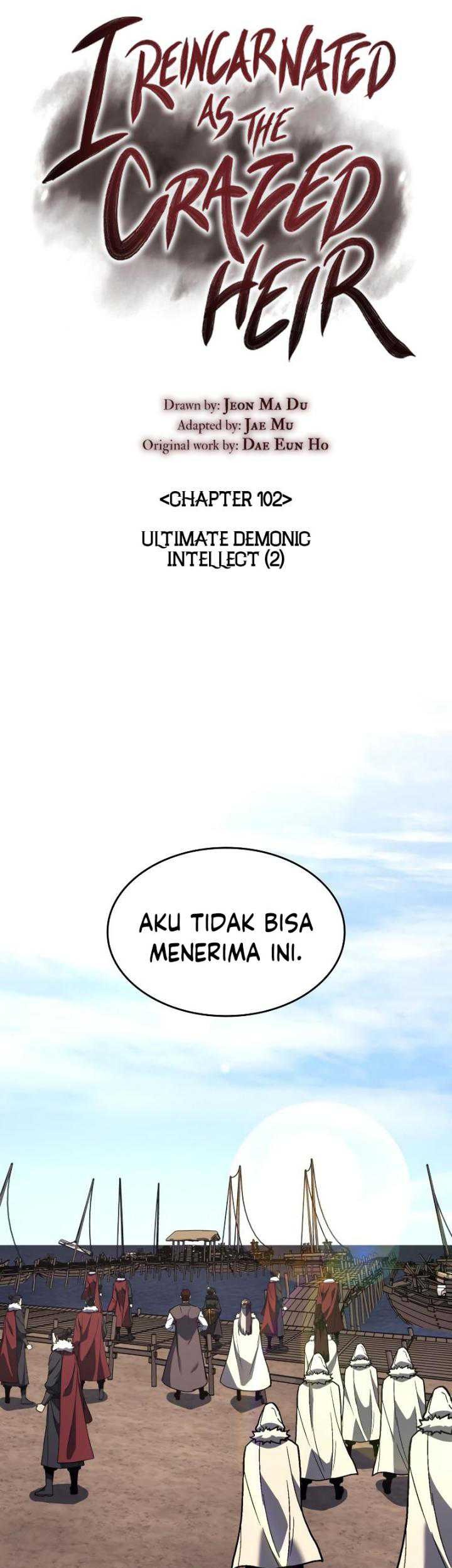 I Reincarnated As The Crazed Heir Chapter 102 Gambar 25