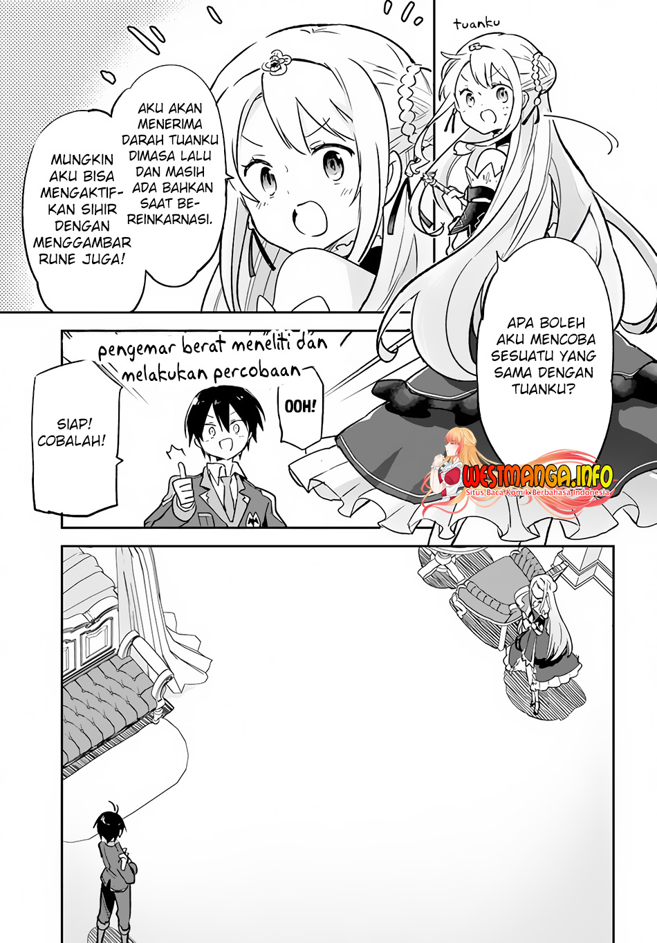 Henkyou Gurashi no Maou, Tensei shite Saikyou no Majutsushi ni naru 〜Aisarenagara Nariagaru Moto Maō wa, Ningen o Shiritai〜 Chapter 31 Gambar 34