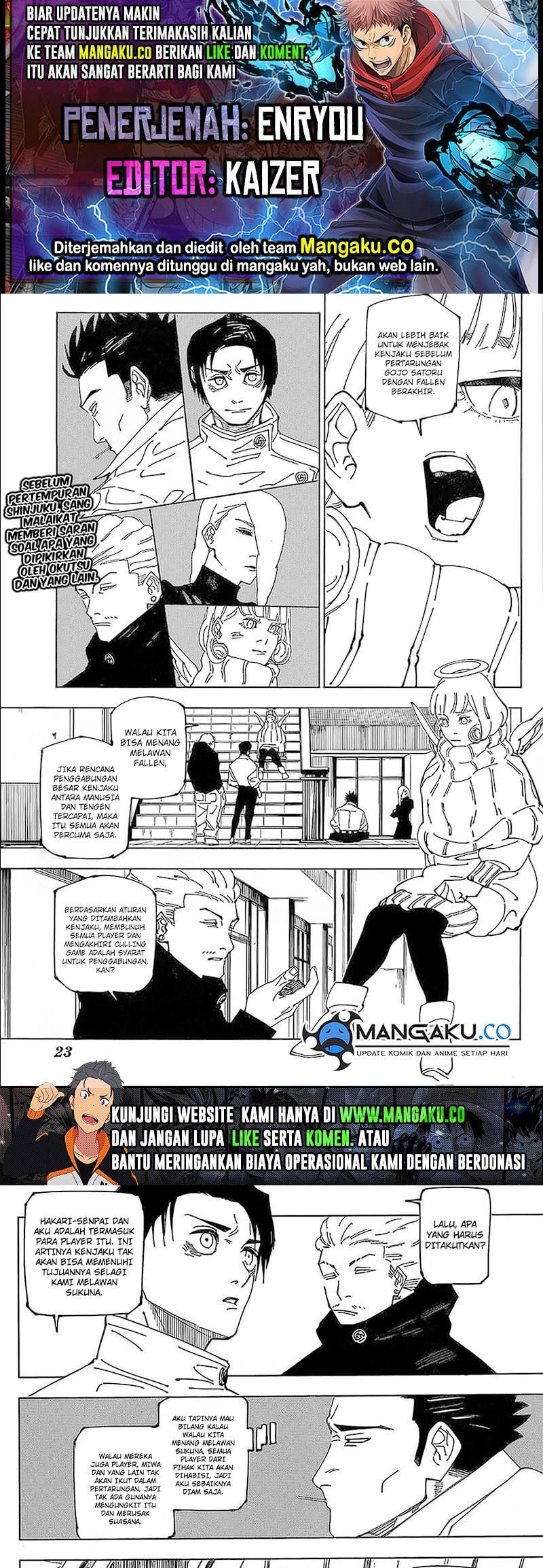 Komik Jujutsu Kaisen Chapter 240 gambar nomor 1