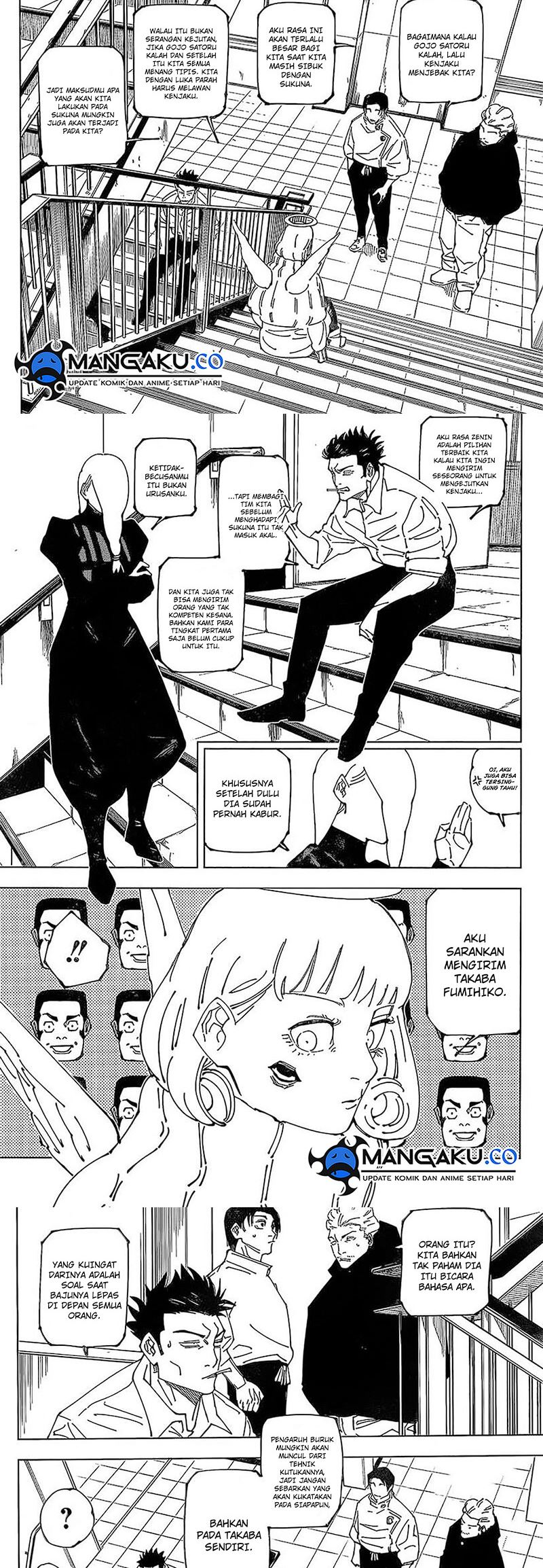 Manga Jujutsu Kaisen Chapter 240 gambar nomor 2