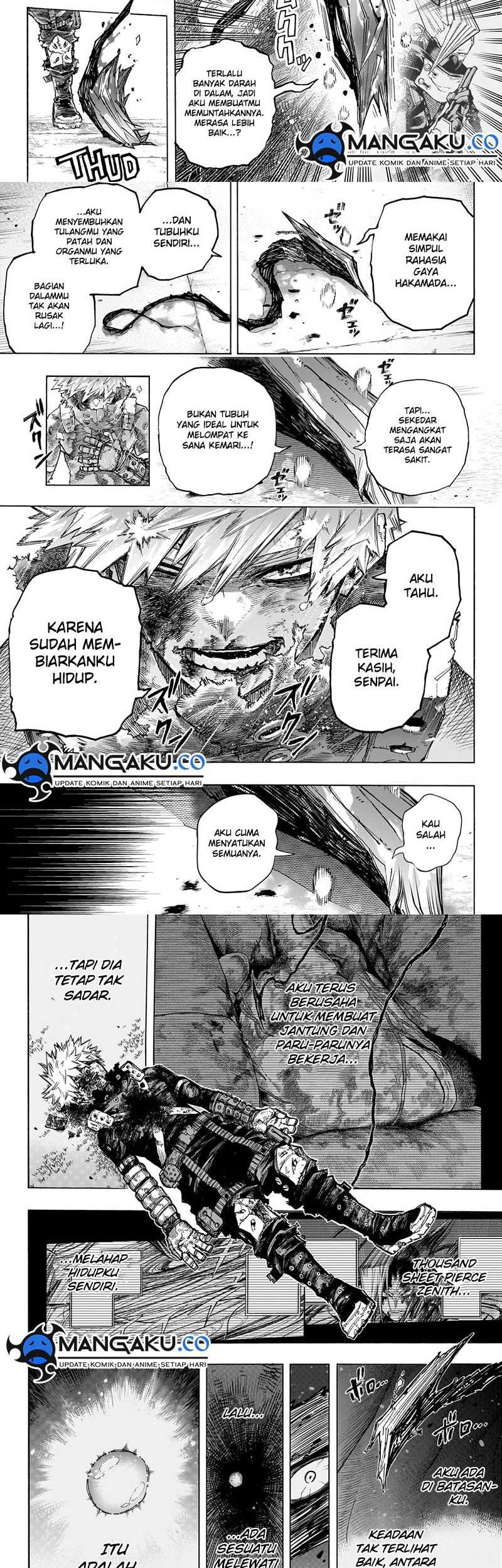 Boku no Hero Academia Chapter 405 Gambar 4
