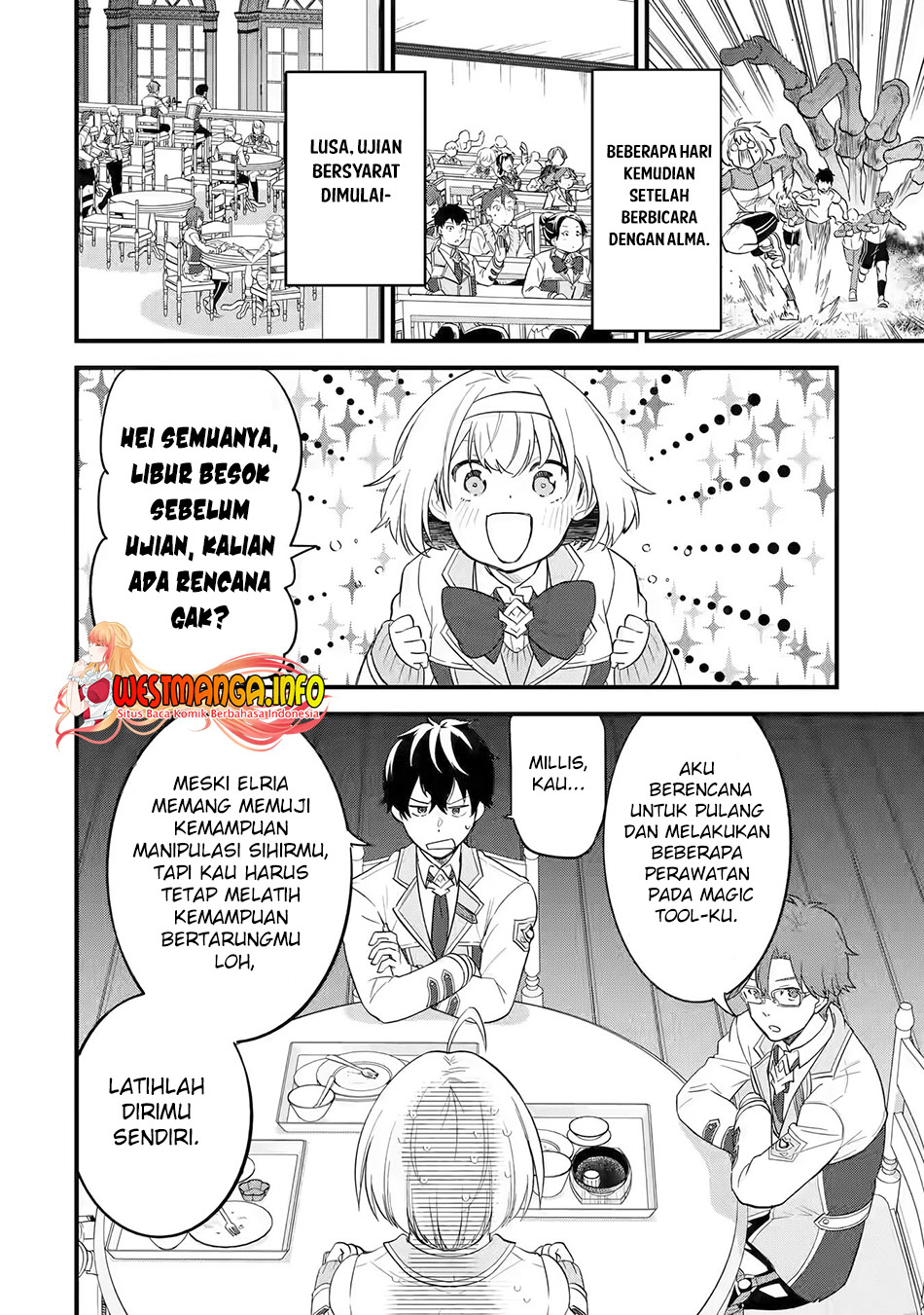 Eiyuu to Kenja no Tensei Kon Chapter 08 Gambar 28