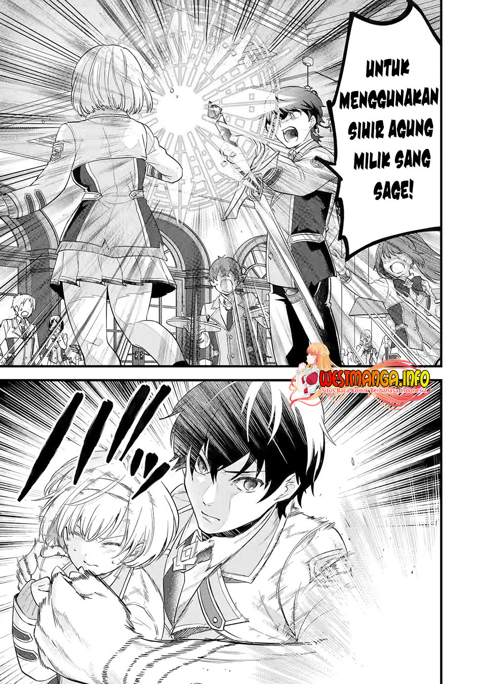 Eiyuu to Kenja no Tensei Kon Chapter 08 Gambar 33