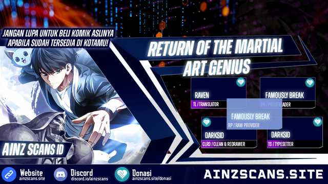 Komik Return Of The Martial Arts Genius Chapter 25 gambar nomor 1