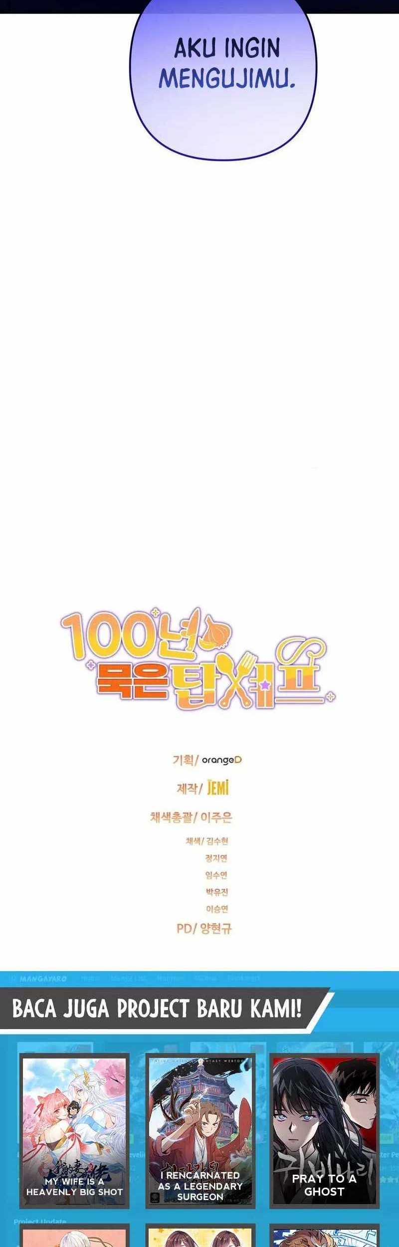 100 Years Old Top Chef Chapter 31 Gambar 50