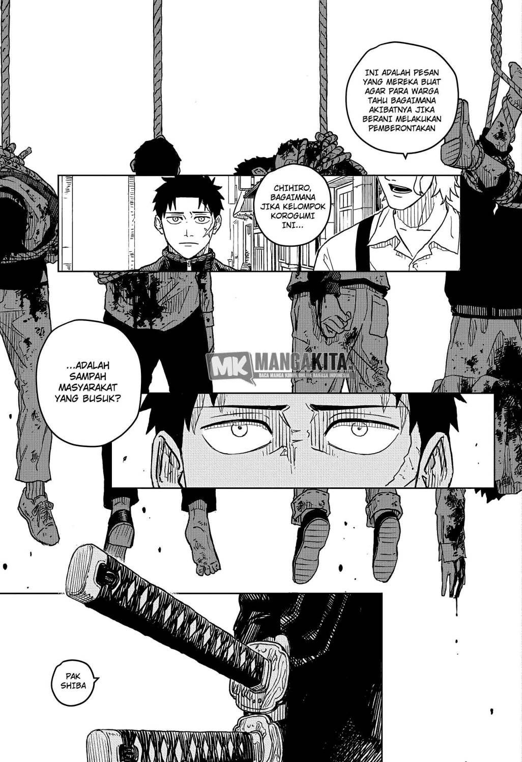 Kagurabachi Chapter 01 Gambar 36