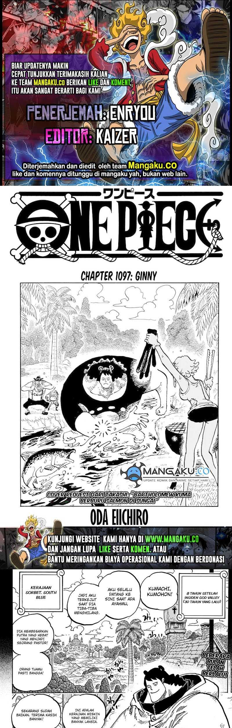 Komik One Piece Chapter 1097 gambar nomor 1
