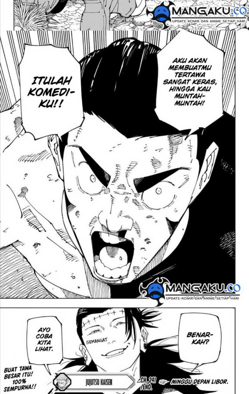 Jujutsu Kaisen Chapter 241 Gambar 18