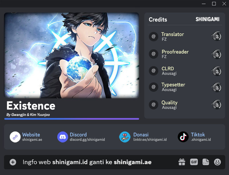 Komik Existence Chapter 64 gambar nomor 1