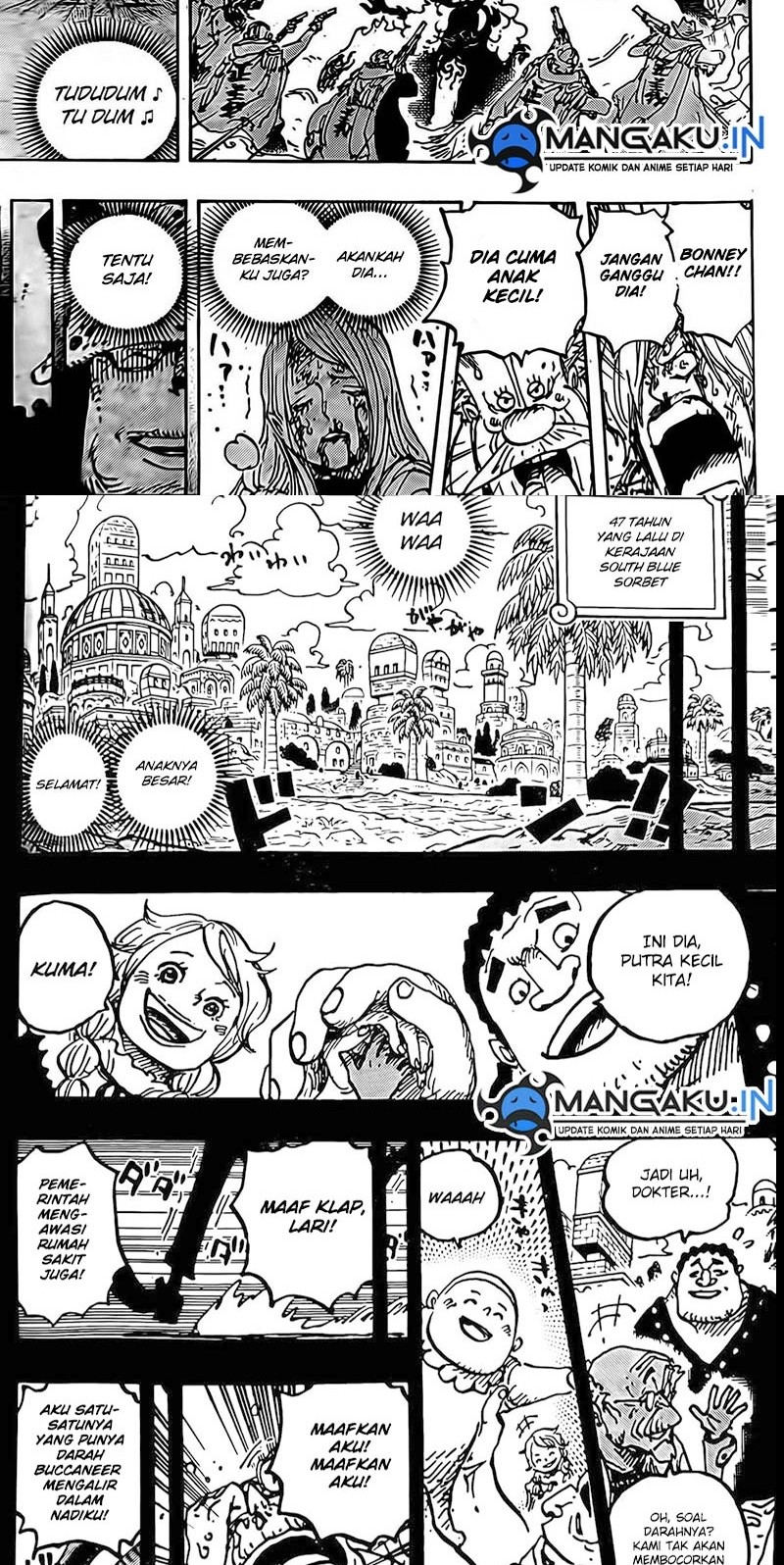 One Piece Chapter 1095 Gambar 6