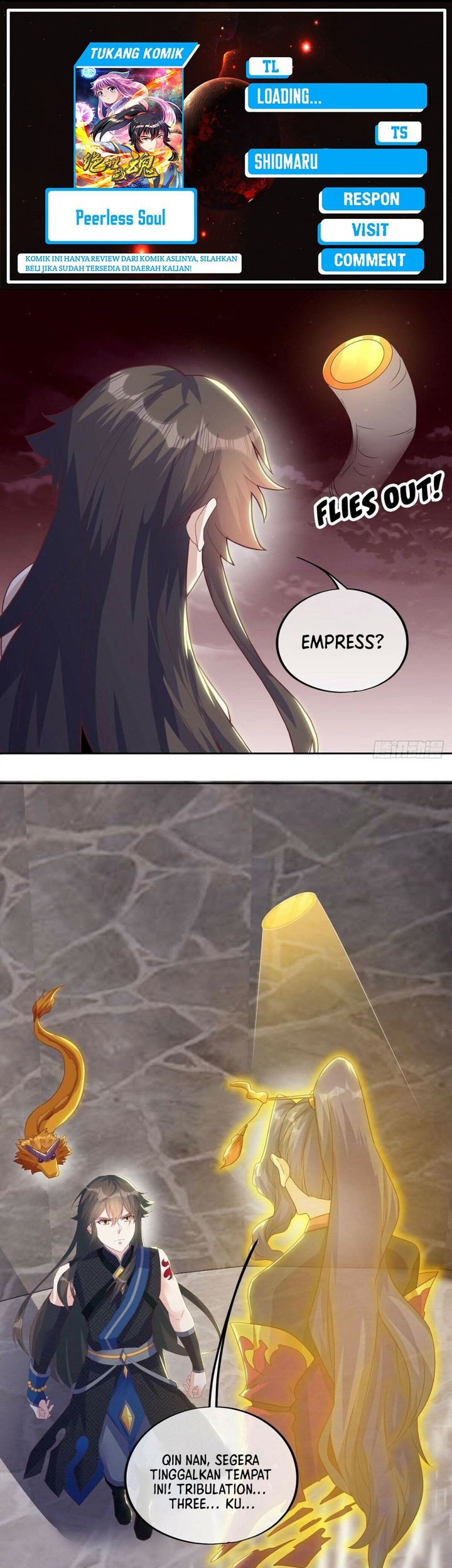 Komik Peerless Soul Chapter 555 gambar nomor 1