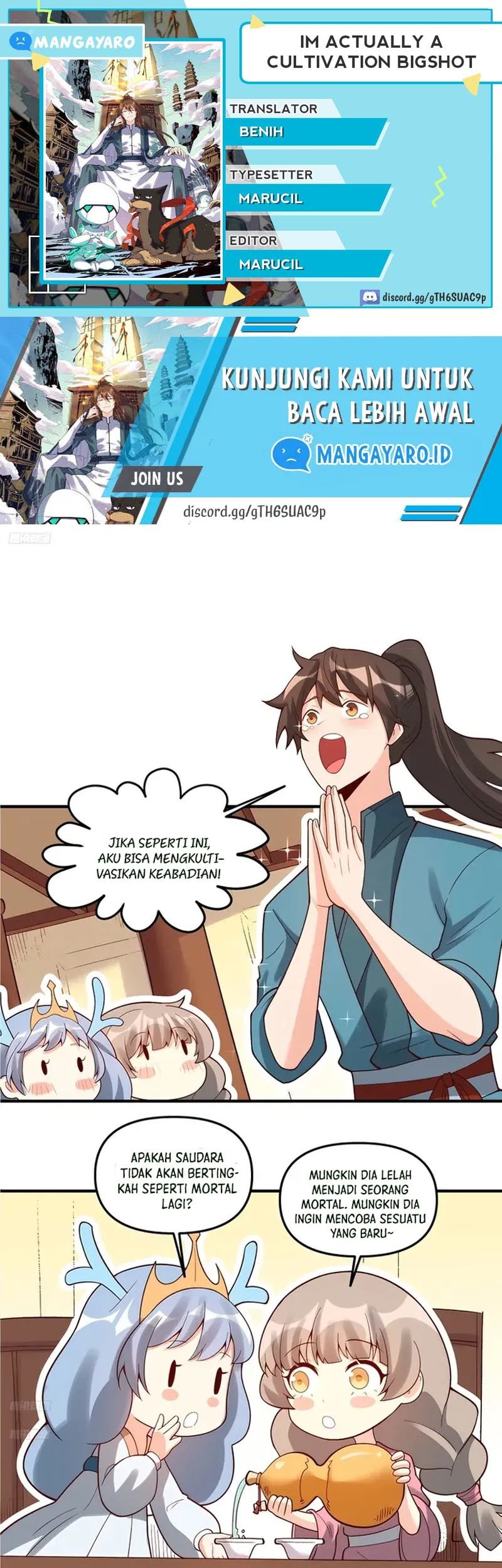 Komik I’m Actually A Cultivation Bigshot Chapter 264 gambar nomor 1