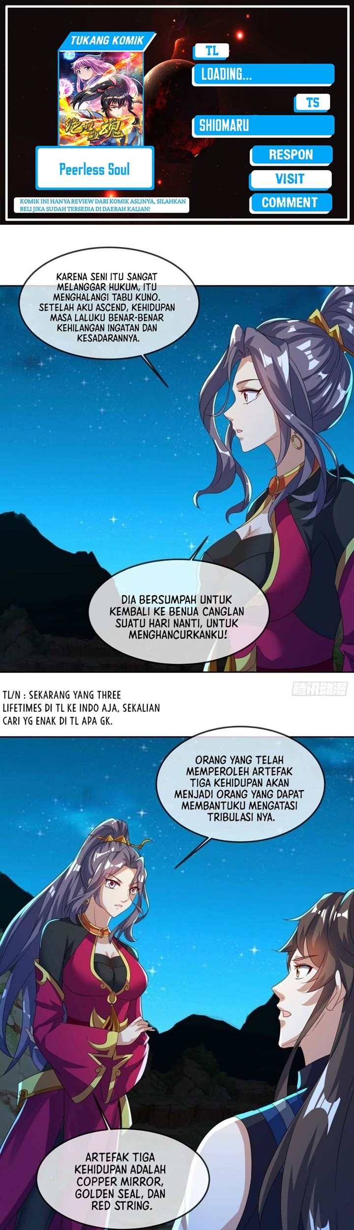 Komik Peerless Soul Chapter 556 gambar nomor 1